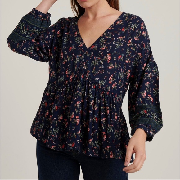 Lucky Brand Top - Juliet Romantic Peasant - Picture 1 of 3